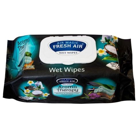 Fresh Air Aroma therapy vlhčené ubrousky | 120 kusů