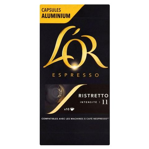 L'OR Espresso Ristretto Intensity 11 Coffee Capsules | 52 g