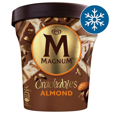 Magnum Almond Vanilková zmrzlina s kousky mandlí | 440 ml
