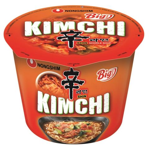 Nongshim Big Bowl Shin Kimchi instantní polévka | 112 g
