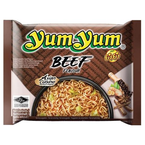 Yum Yum Instantní nudlová polévka s hovězí příchutí | 60 g