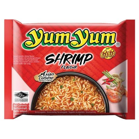 Yum Yum Instantní nudlová polévka s krevetovou příchutí | 60 g