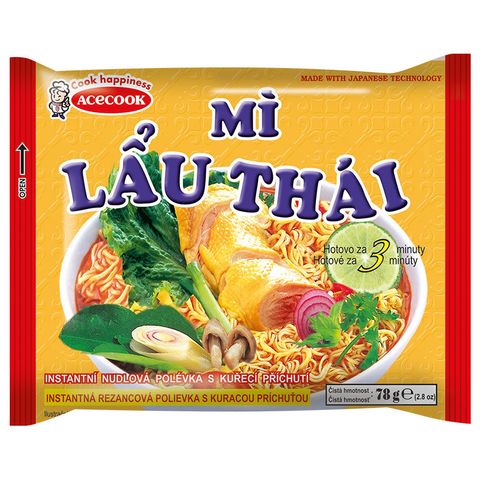Mi Lau Thajská instantní kuřecí polévka | 78 g