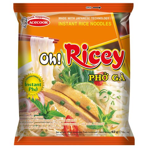 Oh! Ricey Pho Ga instant chicken soup with rice noodles | 62 g