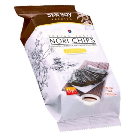 Sen Soy Chipsy mořské řasy Nori teriyaki | 4.5 g