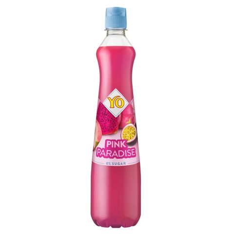 YO Syrup Pink Paradise sugar-free | 700 ml