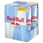 Red Bull Zero energetický nápoj | 4 x 250 ml