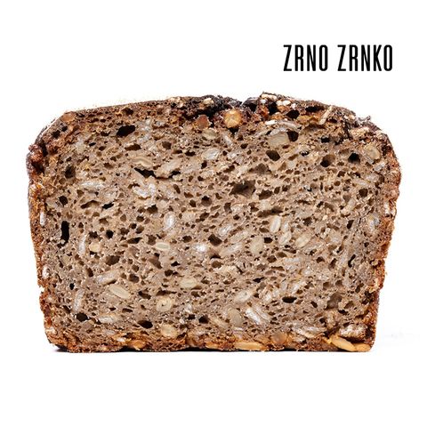 Zrno zrnko Žitný chléb - půlka | 625 g