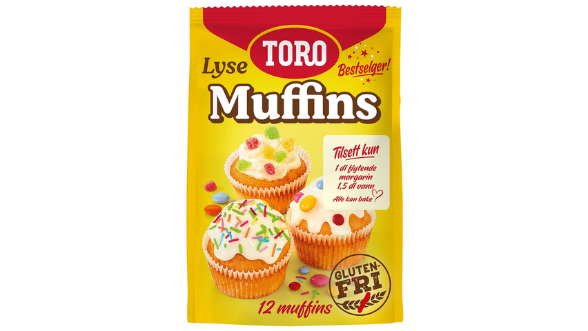 Toro Muffins Mix Lyse | 331g