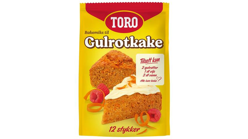 Toro Gulrotkake Mix | 396 g