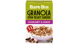 Bare Bra Granola Hasselnøtt & Kokos | 450g