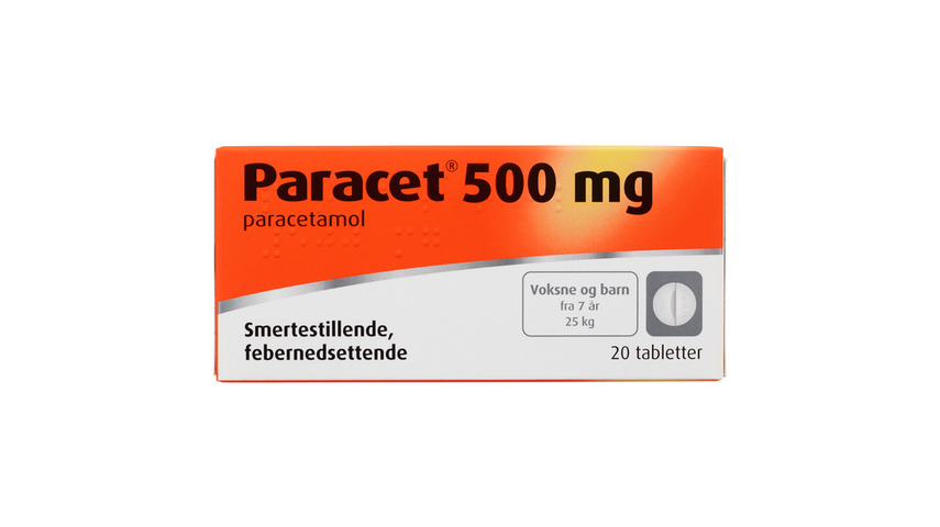 Paracet Tablett Rund 500mg | 20stk