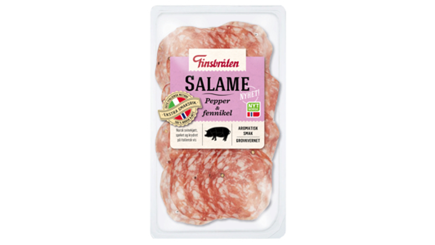 Finsbråten Salami Pepper & Fennikel | 80g