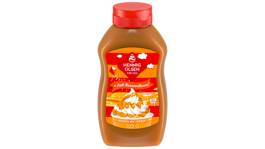 Hennig-Olsen Salt Karamellsaus | 325g