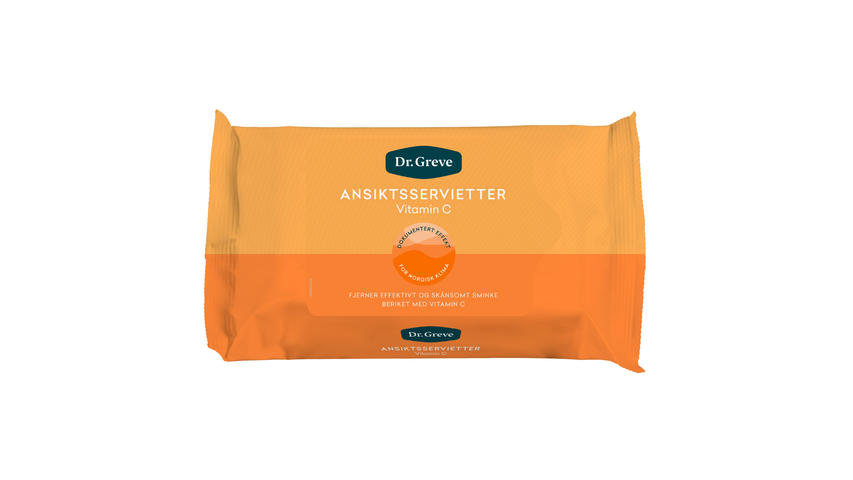 Dr. Greve Vitamin C Ansiktsservietter | 20stk
