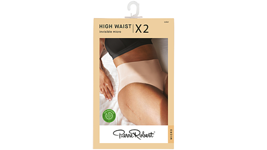 Invisible Micro High Waist X2 Powder XL | 2pcs