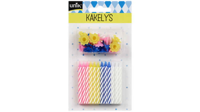 Unik Kakelys m/Holdere | 24stk