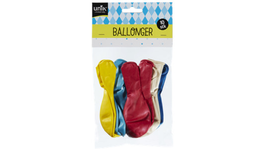 Unik Ballonger Metallic | 10pcs