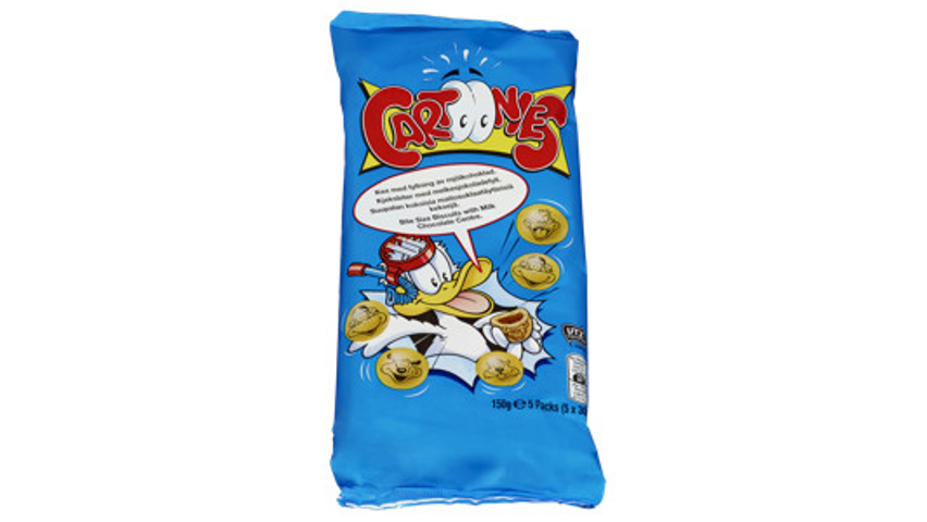 Cartoonies Sjokoladekjeks | 150g