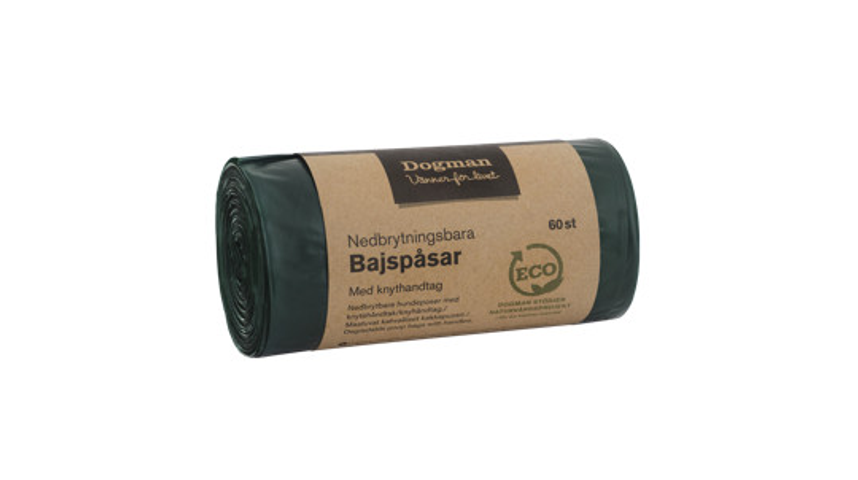 Dogman Hundeposer Nedbrytbare | 60stk