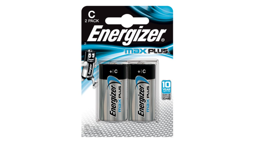 Energizer Batterier C Max Plus | 2pcs