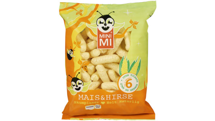 MiniMi Skumpinner Mais & Hirse 6mnd | 40g