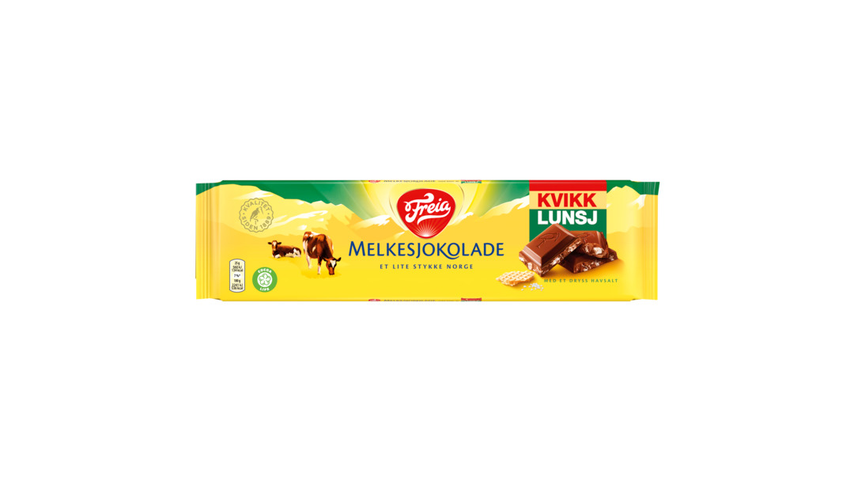 Freia Melkesjokolade Kvikk Lunsj 200g