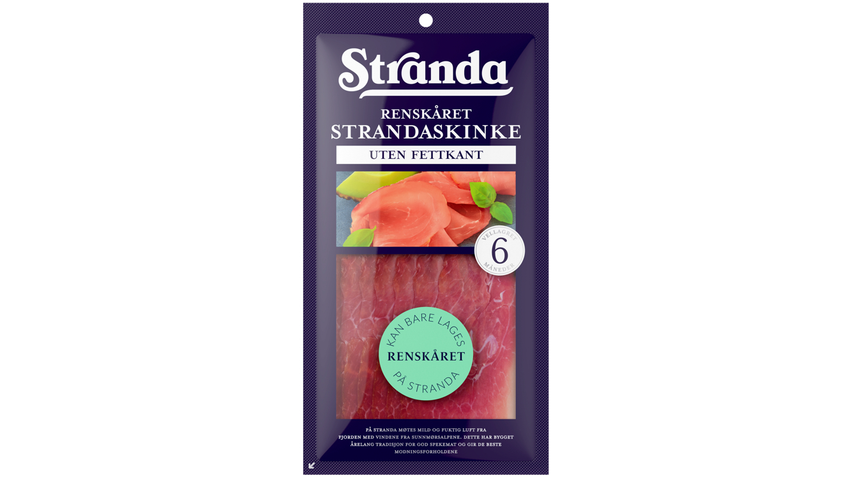 Stranda Strandaskinke Renskåret | 70g