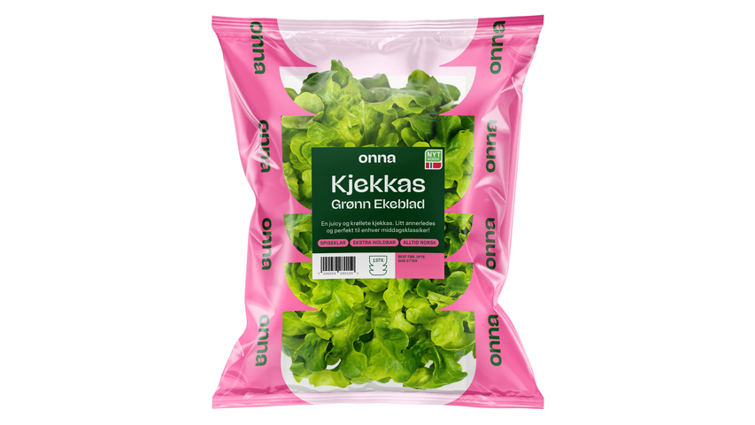Kjekkas Grønn Ekeblad Spiseklar I 110g