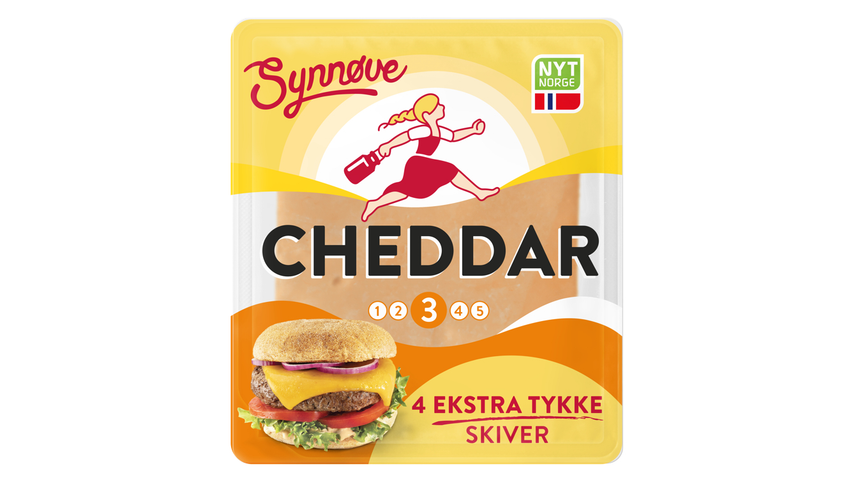 Synnøve Cheddar Skivet | 100g