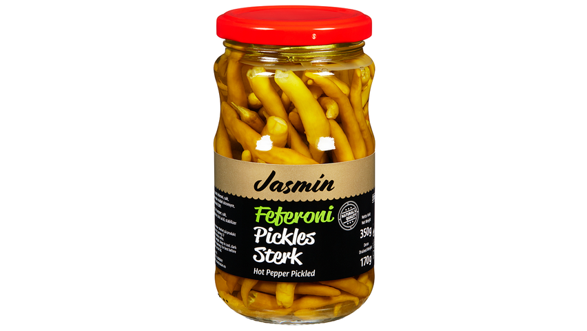Jasmin Feferoni Pickles Sterk | 350g