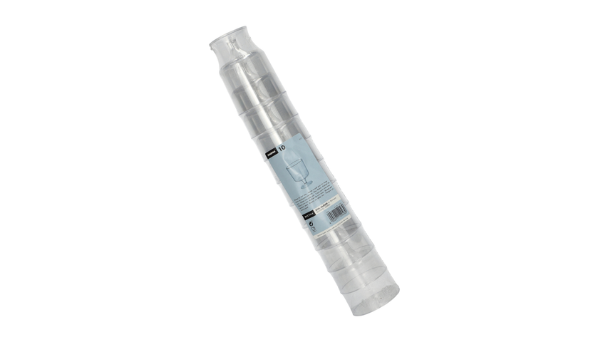 Starpak Vinglass Plast 20cl | 10stk