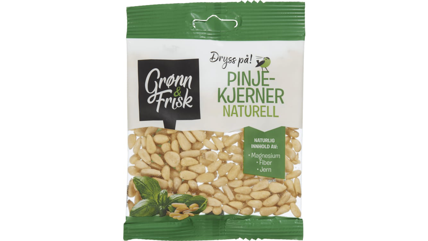 Grønn & Frisk Pinjekjerner Naturell | 35g