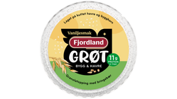 Fjordland Grøt Vanilje m/Topping | 165g