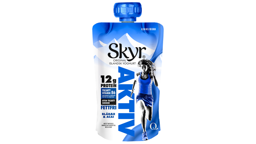 Q Skyr Aktiv Blåbær & Acai | 125g