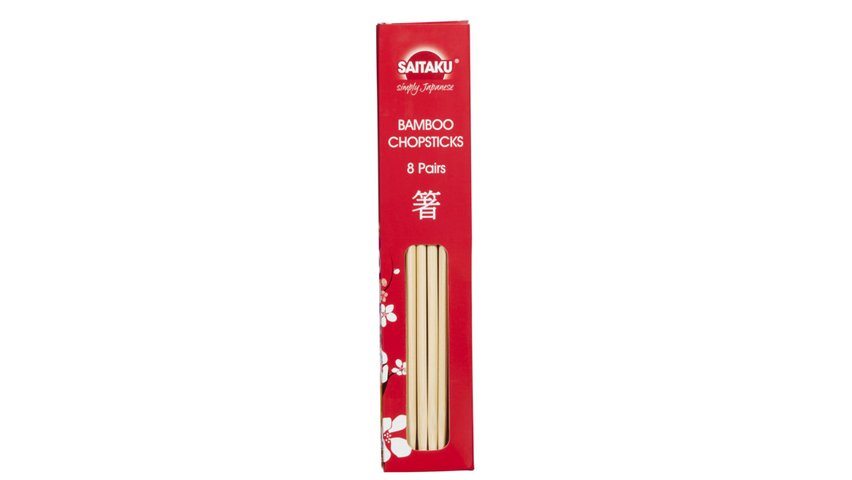 Saitaku Spisepinner Bambus | 8par