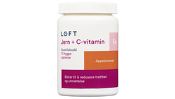 Løft Jern Tyggetablett Appelsin | 70stk