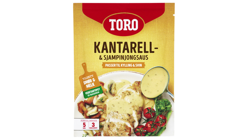 Toro Kantarell & Sjampinjongsaus | 23g