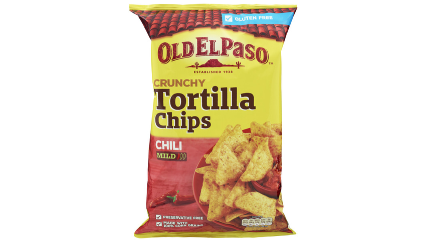 Old El Paso Tortilla Chips Chili | 185g