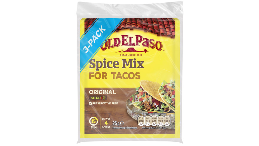 Old El Paso Taco Spice Mix | 25g