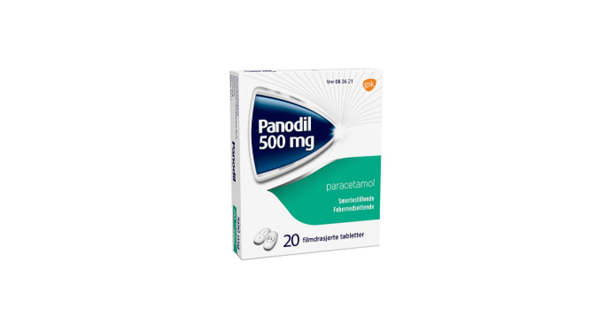 Panodil Smertestillende 500mg | 20stk