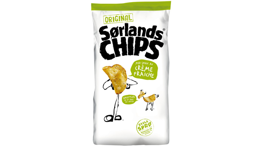 Sørlandschips Creme Fraiche | 200g