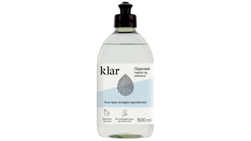 Klar Oppvaskmiddel | 500ml