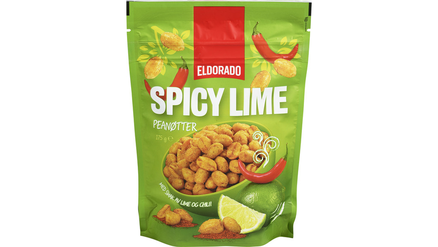 Eldorado Peanøtter Spicy Lime | 175g