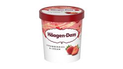 Häagen-Dazs Glass Strawberry Cream 460ml