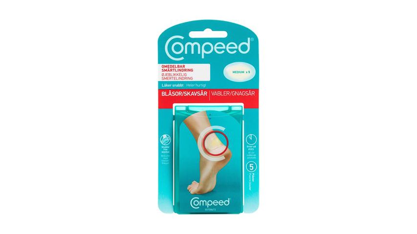 Compeed Plåster Blåsor Medium 5-p