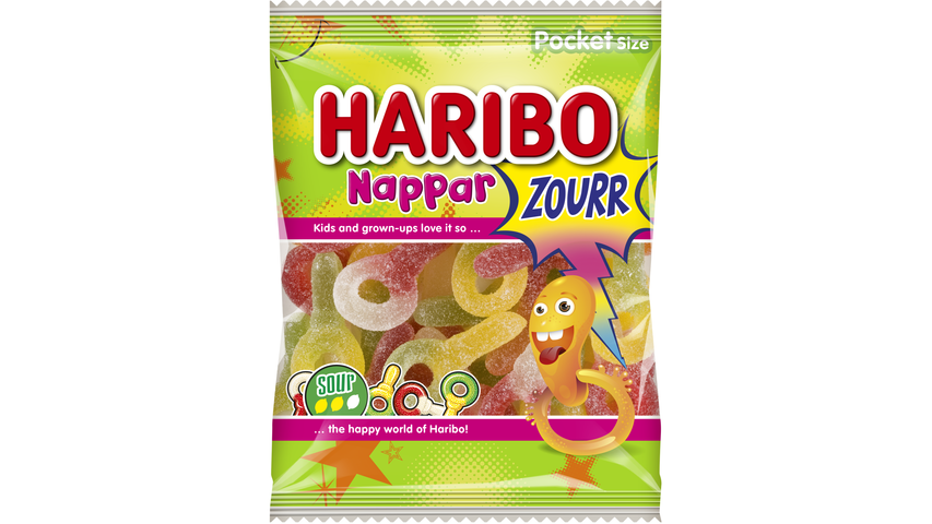 Haribo Nappar Sura 80g