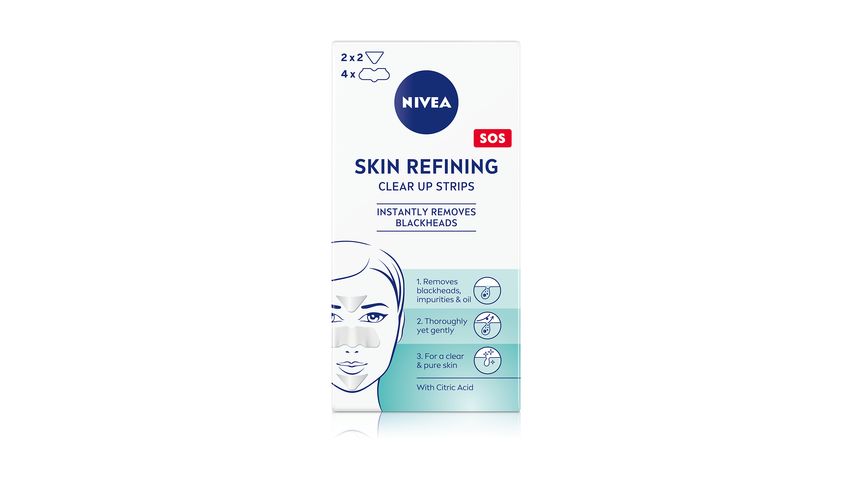 Nivea Refining Clear-Up Strips | 6stk