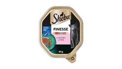 Sheba Kattmat Finesse Pâté Med Lax 85g