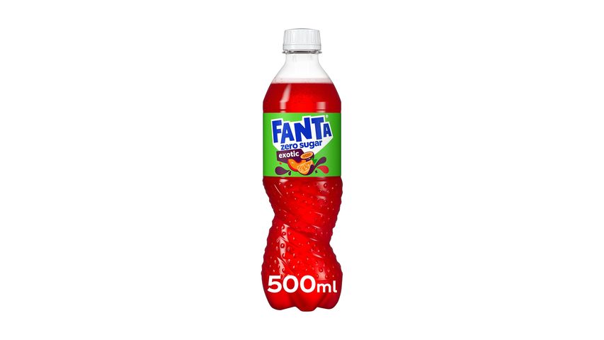 Fanta Zero Soft Drink Exotic Zero 50cl